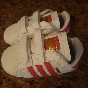 BABY GIRL SIZE 3 ADIDAS ORTHOLITE SNEAKERS